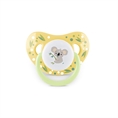 Succhietto con tappo 2 pezzi YELLOW/GREEN